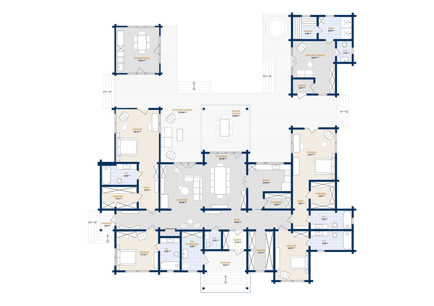 ПЛАНИРОВКА ДОМА